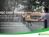 Học chơi tennis - Rèn luyện sự tự tin và khả năng tập trung khi vào trận đấu